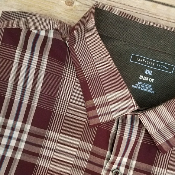 Excellent Condition!! Van Heusen Studio Slim Fit - Picture 4 of 7